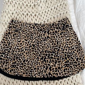 Outdoor Voices Leopard Skort